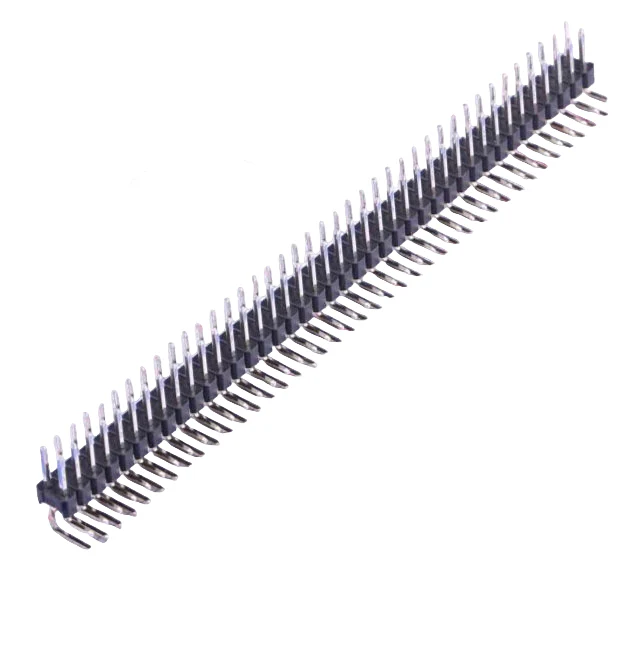 2x40 Pin Right Angle Header 2.54mm Breakable Connector
