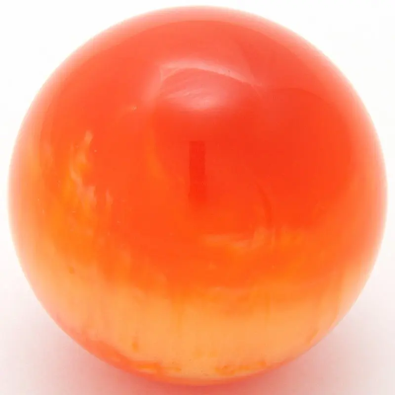 Butteroj Orange Tiger Eye 38mm Ball Top