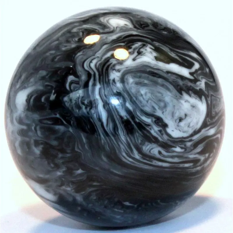 Butteroj Black & White Swirl 38mm Ball Top