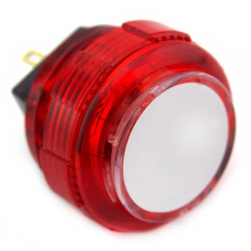 SAMDUCKSA SDB-202C-TC [30mm] - Clear White & Red Rim