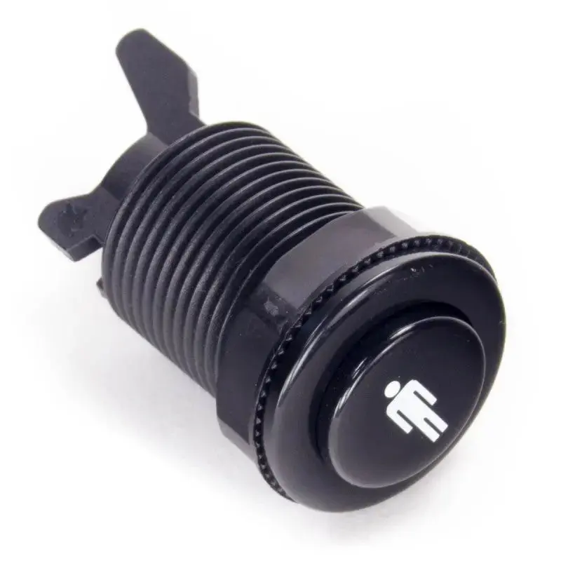 iL PSL-L-CV Convex Button - Black - Player 1