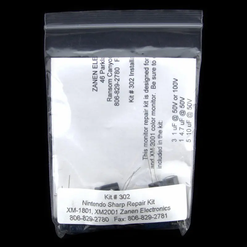 Nintendo Sharp XM-1801 and XM-2001 Monitor Repair Kit