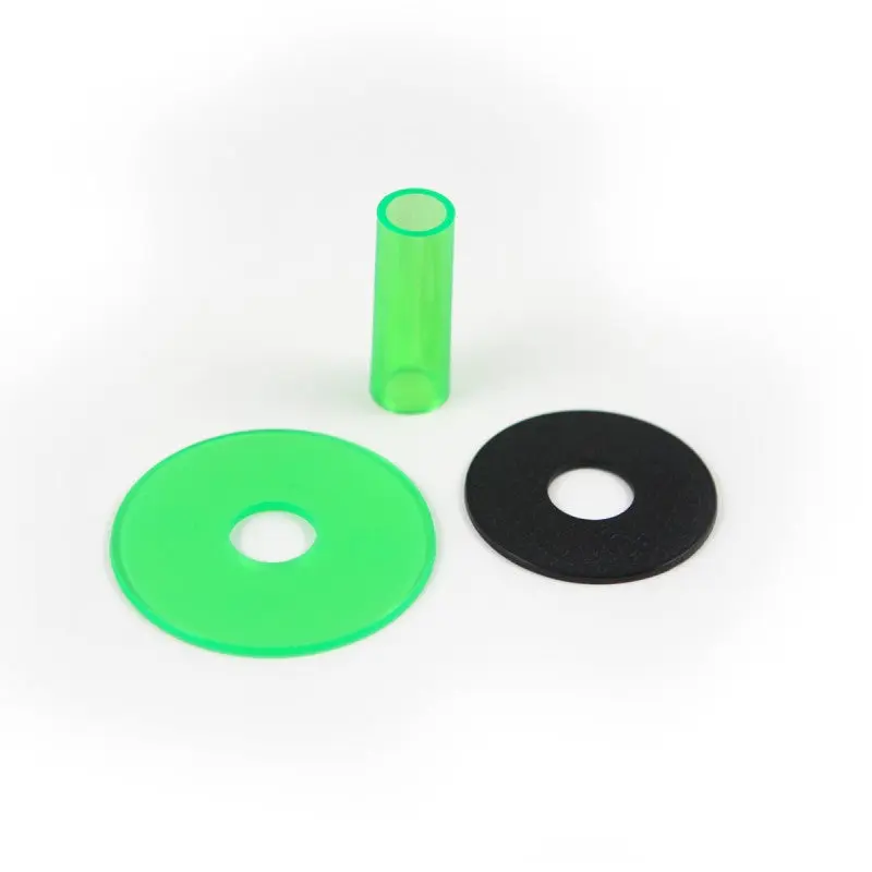 Sanwa JLF-CD Shaft Cover Kit - Clear Green