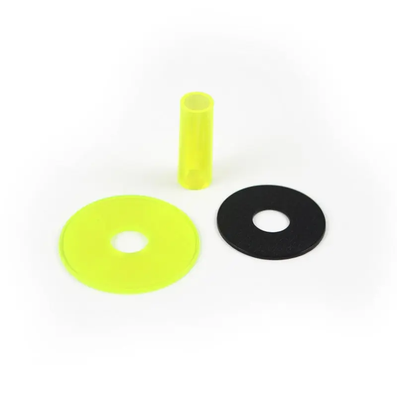 Sanwa JLF-CD Shaft Cover Kit - Clear Yellow