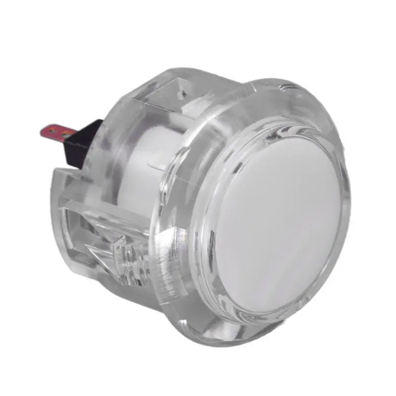 Sanwa OBSC-30 Snap-in Button - Clear White