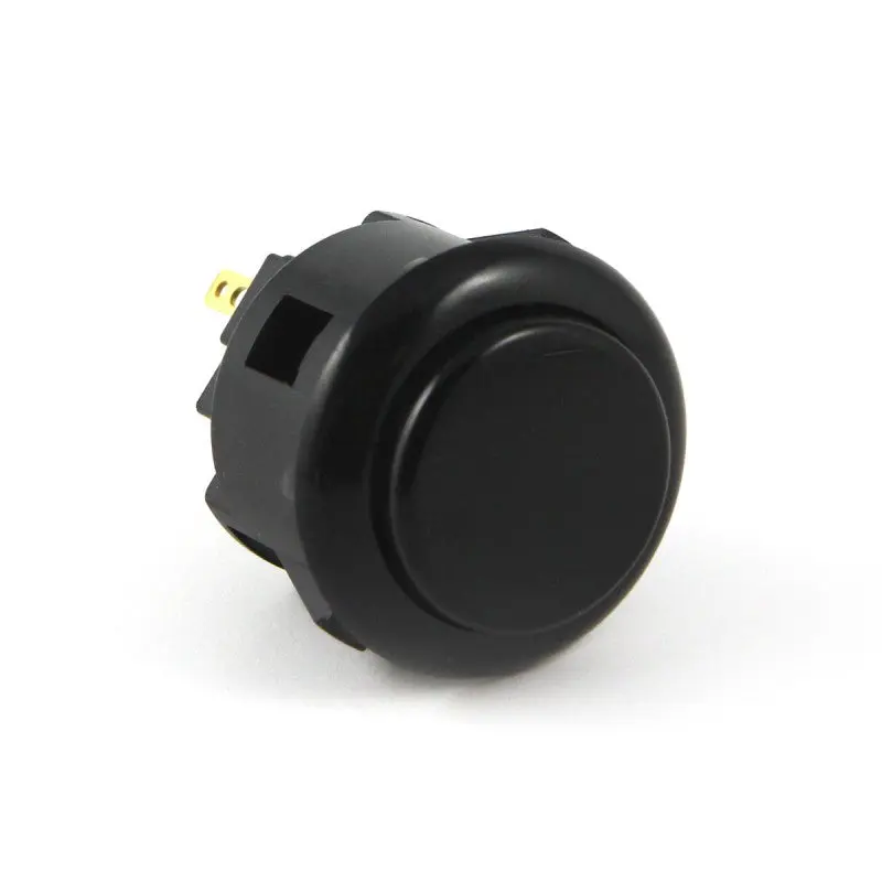 Sanwa OBSFE-24 Snap-in Silent Button - Black