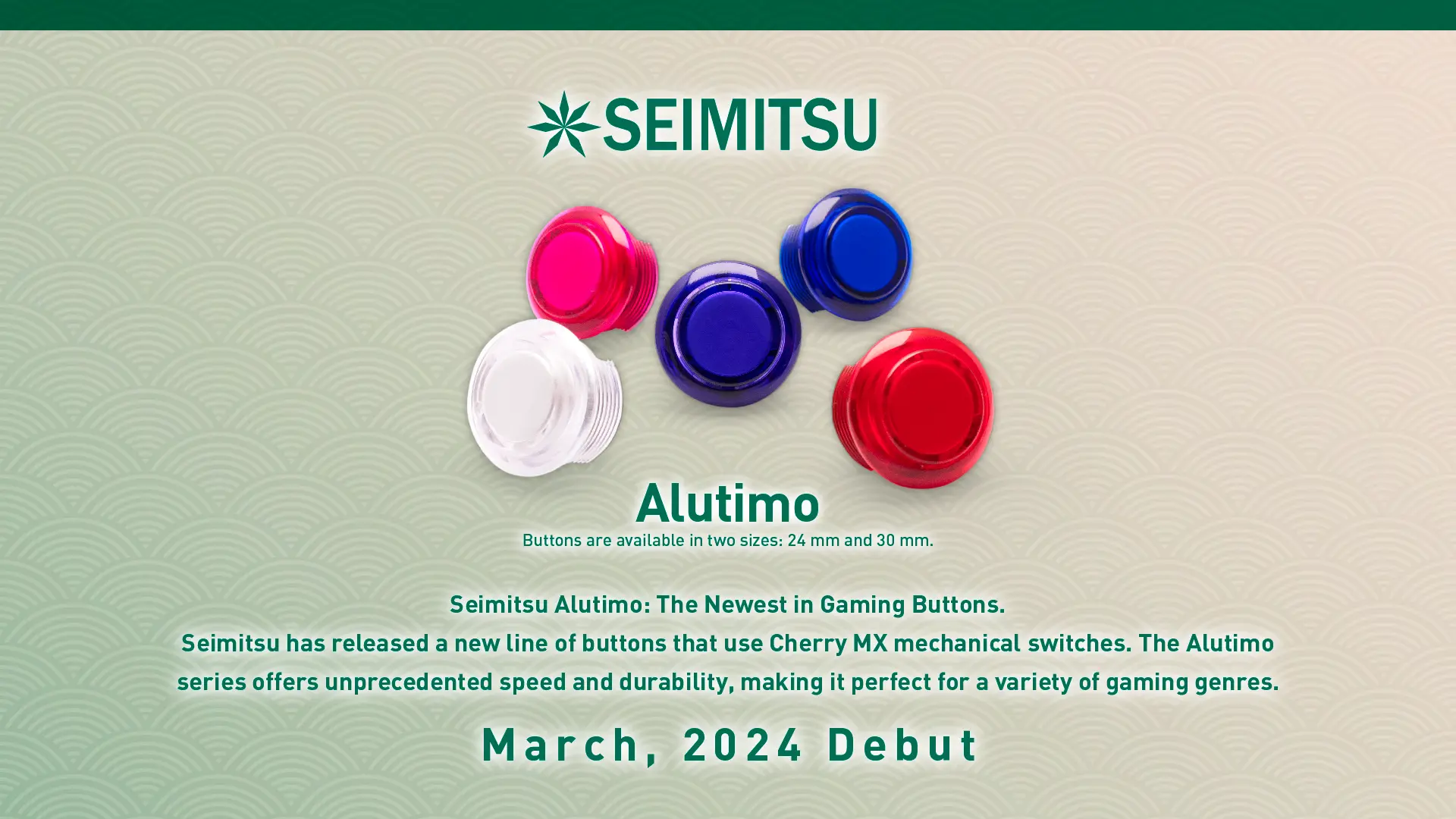 Seimitsu Alutimo SSPS-24N Solid 24mm Screw-in Mechanical button - Image 11
