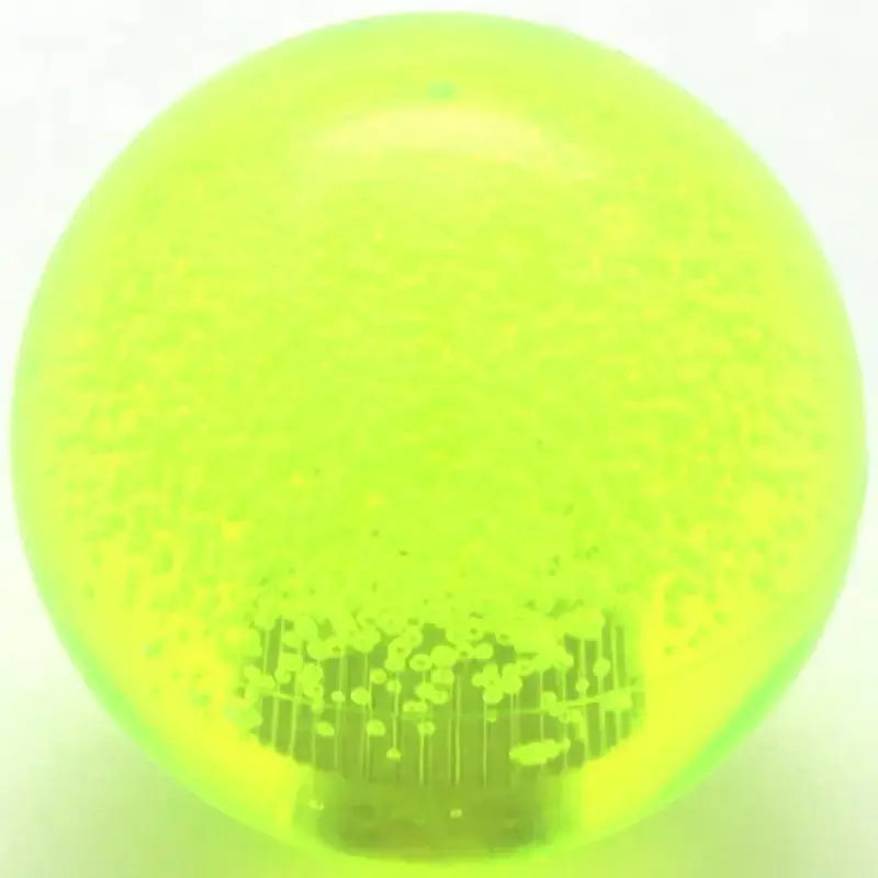 Seimitsu LB-49 45mm Balltop - Clear Yellow-Green Bubble