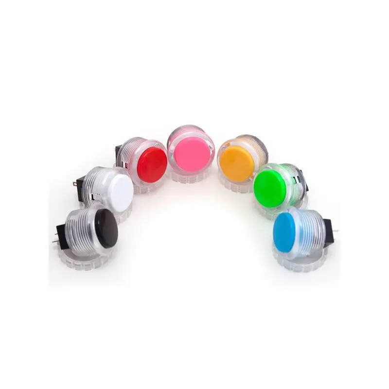 Seimitsu PS-14-KN 30 mm Screw-in Button - Clear White & Yellow - Image 4